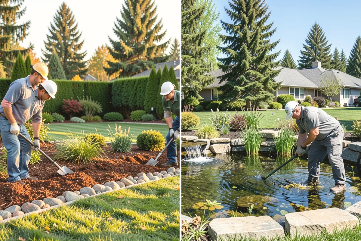 Interlocking Block Retaining Wall in Issaquah, King County, WA - Excavate and grade the slope
