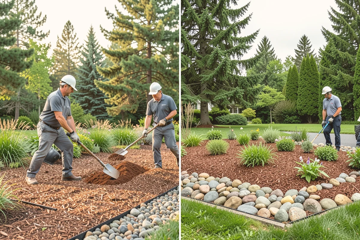 Interlocking Block Retaining Wall in Kirkland, King County, WA - Excavate and grade the slope