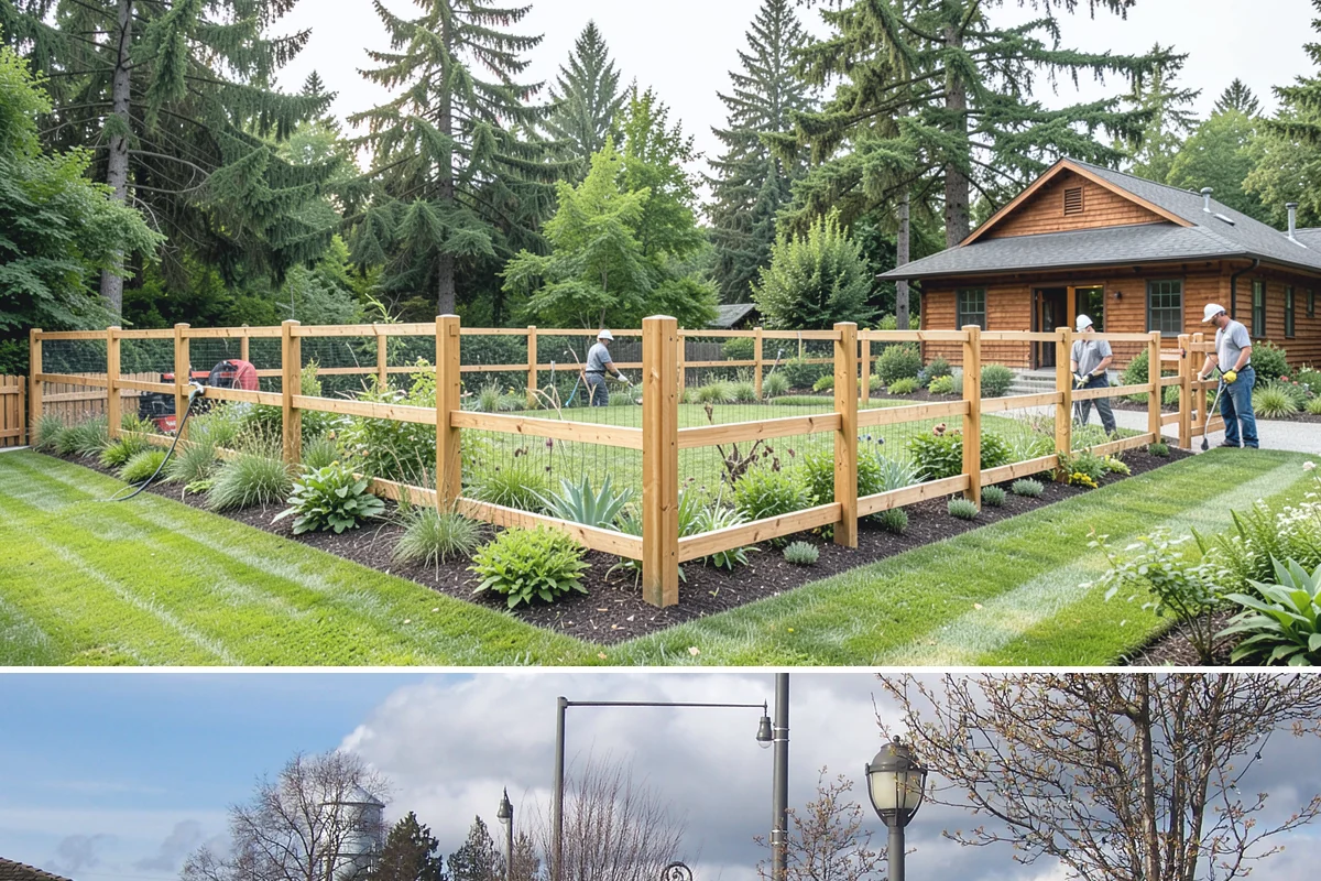 Interlocking Block Retaining Wall in Marysville, Snohomish County, WA - Best installed in the drier spring through fall for easy compaction, though the block system builds well through much of the PNW...