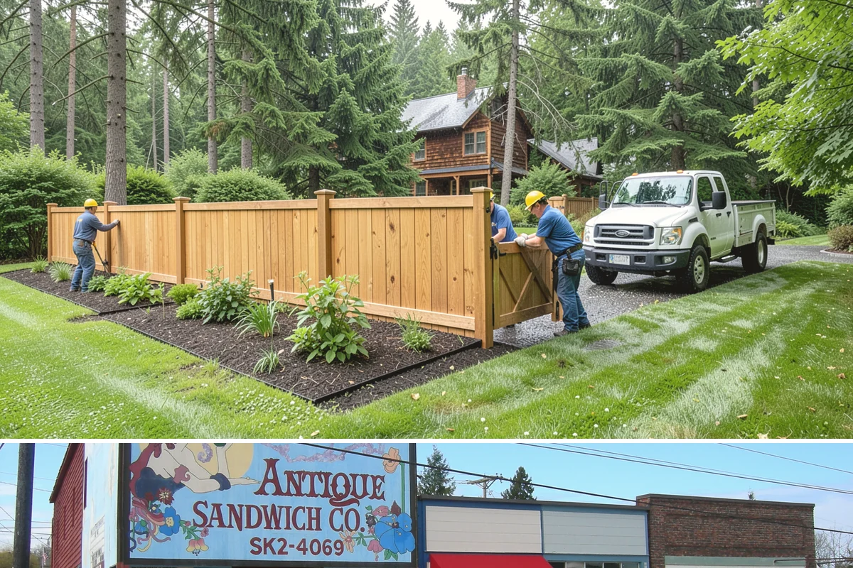 Interlocking Block Retaining Wall in Ruston, Pierce County, WA - Best installed in the drier spring through fall for easy compaction, though the block system builds well through much of the PNW...