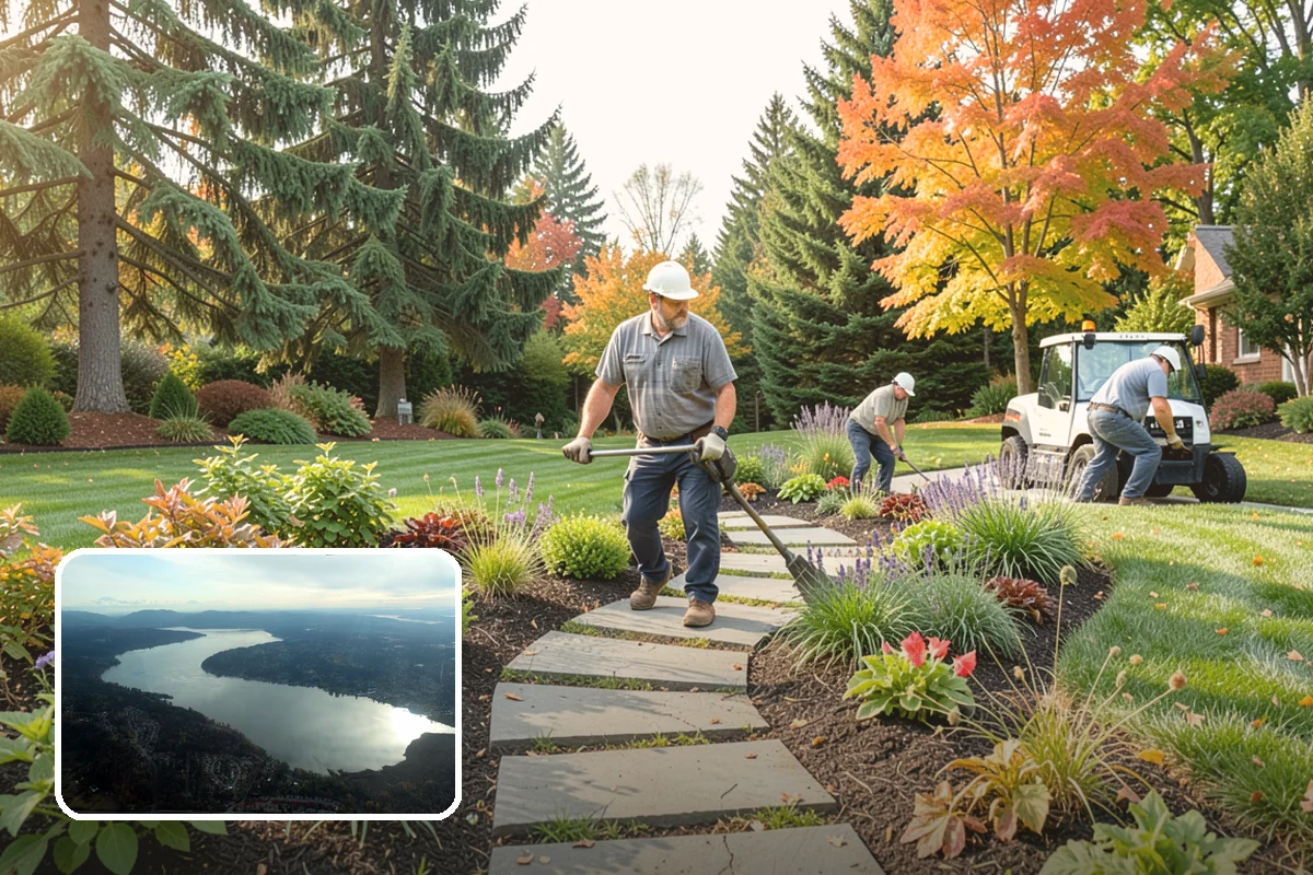 Interlocking Block Retaining Wall in Sammamish, King County, WA - Fast, self-aligning installation