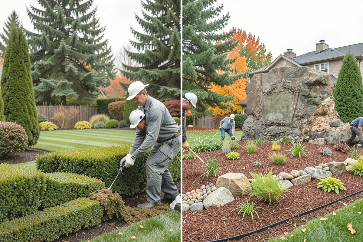 Interlocking Block Retaining Wall in Tacoma, Pierce County, WA - Excavate and grade the slope