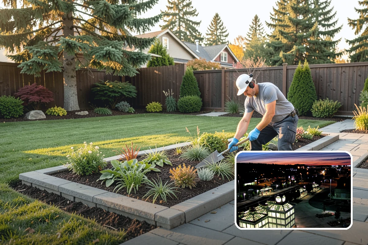 Interlocking Paver Installation in Auburn, King County, WA - Interlocking shapes distribute heavy loads evenly