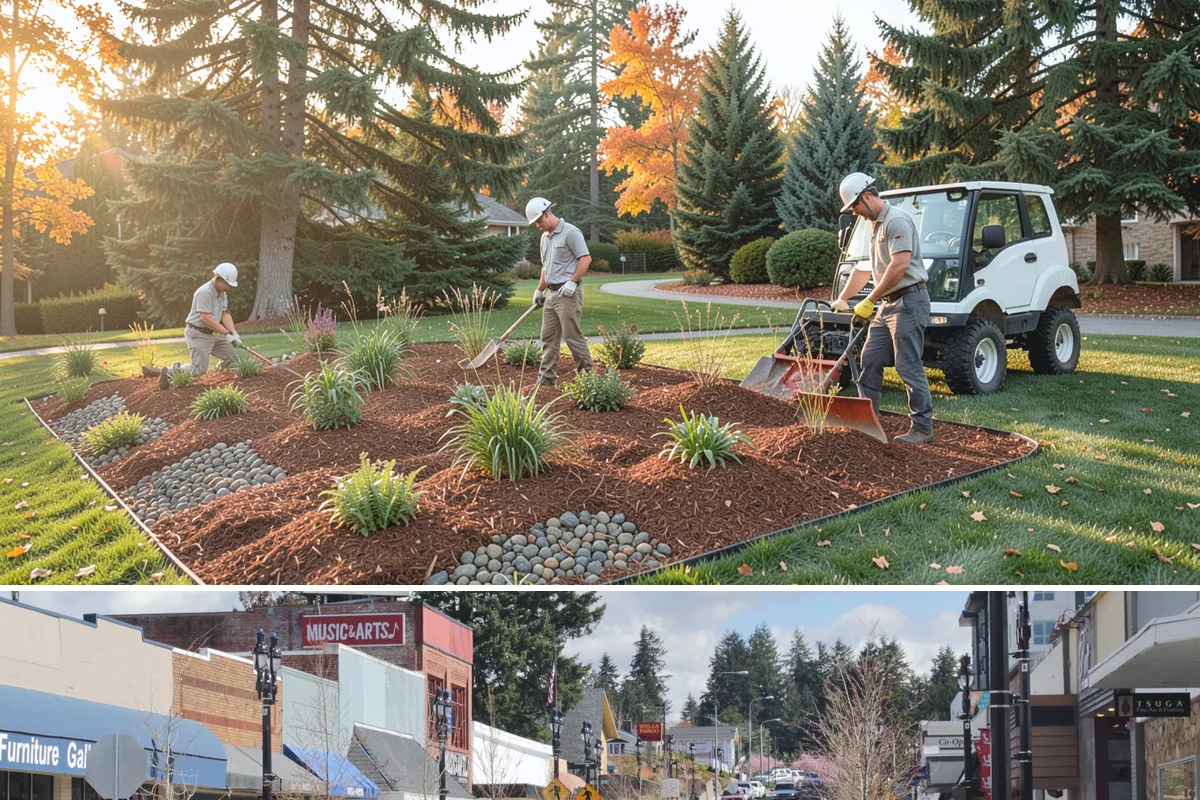 Interlocking Paver Installation in Bothell, King County, WA - Best installed spring through fall so the base compacts dry, giving a stable, interlocked surface before winter saturation.