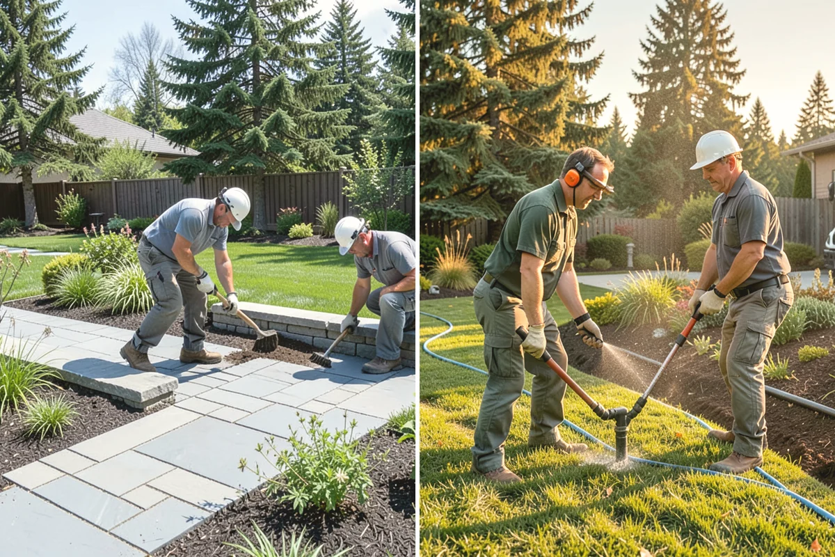 Interlocking Paver Installation in Carbonado, Pierce County, WA - Excavate and grade for load and drainage