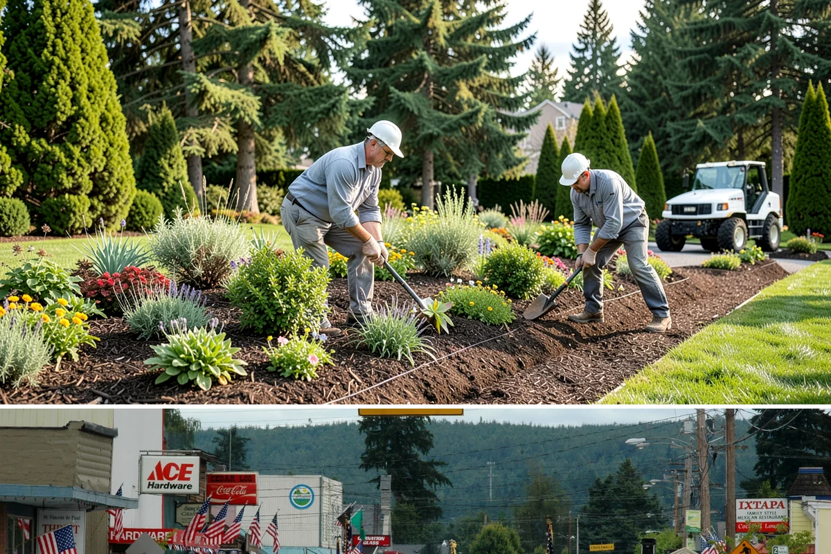 Interlocking Paver Installation in Carnation, King County, WA - Best installed spring through fall so the base compacts dry, giving a stable, interlocked surface before winter saturation.