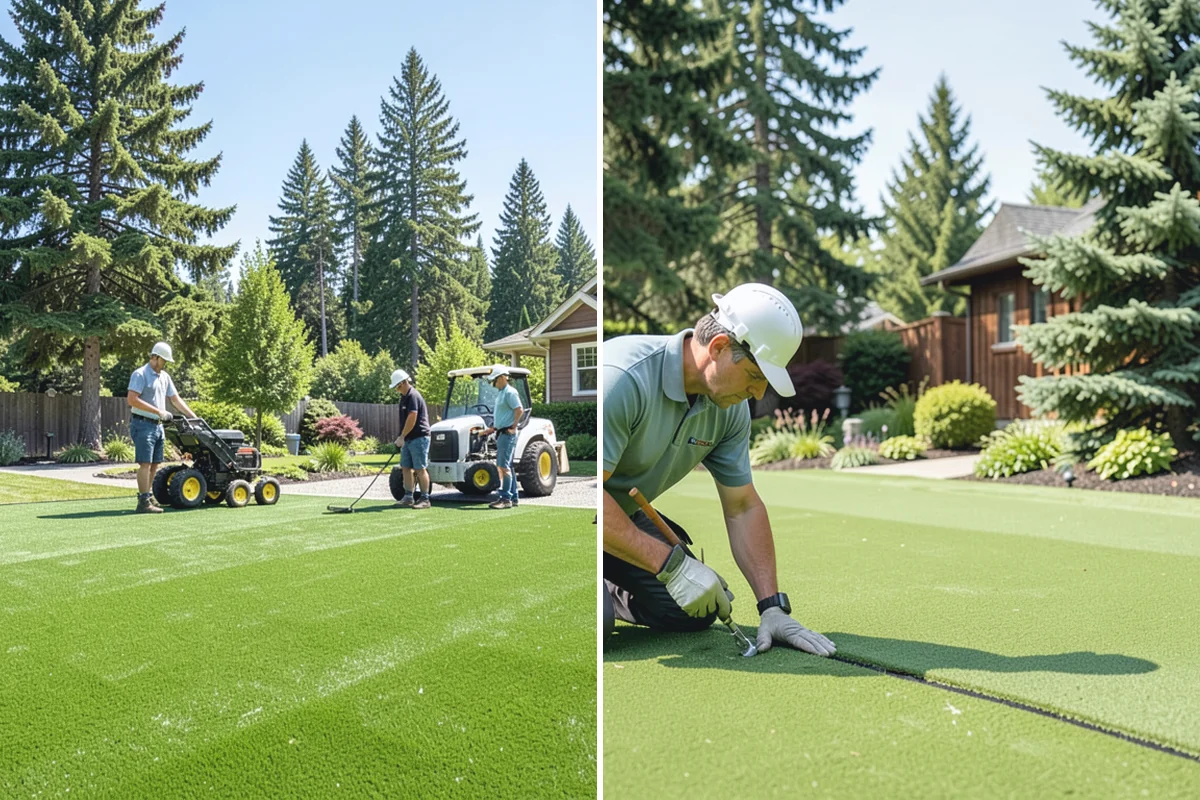 Interlocking Paver Installation in Des Moines, King County, WA - Excavate and grade for load and drainage
