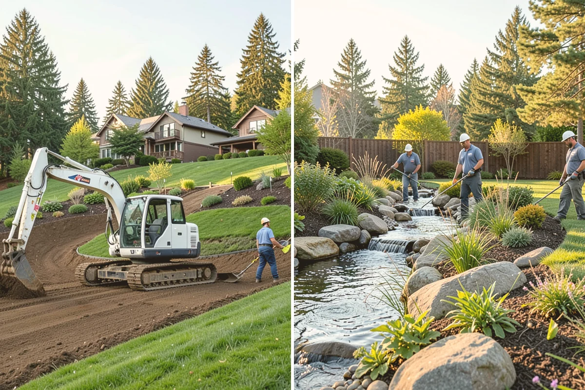 Interlocking Paver Installation in Fife, Pierce County, WA - Excavate and grade for load and drainage