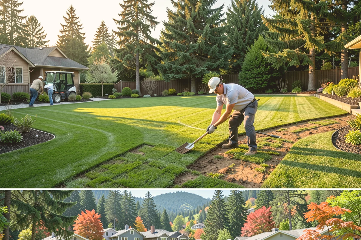 Interlocking Paver Installation in Fircrest, Pierce County, WA - Best installed spring through fall so the base compacts dry, giving a stable, interlocked surface before winter saturation.