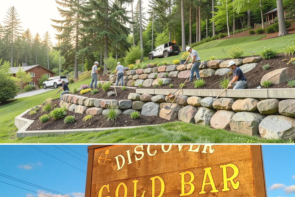 Interlocking Paver Installation in Gold Bar, Snohomish County, WA - Best installed spring through fall so the base compacts dry, giving a stable, interlocked surface before winter saturation.
