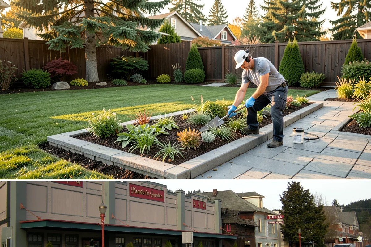 Interlocking Paver Installation in Issaquah, King County, WA - Best installed spring through fall so the base compacts dry, giving a stable, interlocked surface before winter saturation.