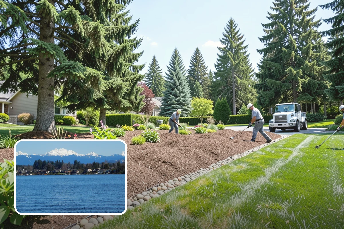 Interlocking Paver Installation in Lake Stevens, Snohomish County, WA - Interlocking shapes distribute heavy loads evenly