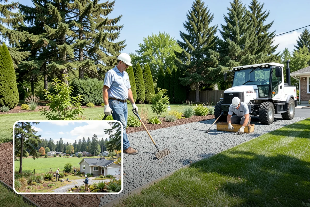 Interlocking Paver Installation in Lyman, Skagit County, WA - Interlocking shapes distribute heavy loads evenly