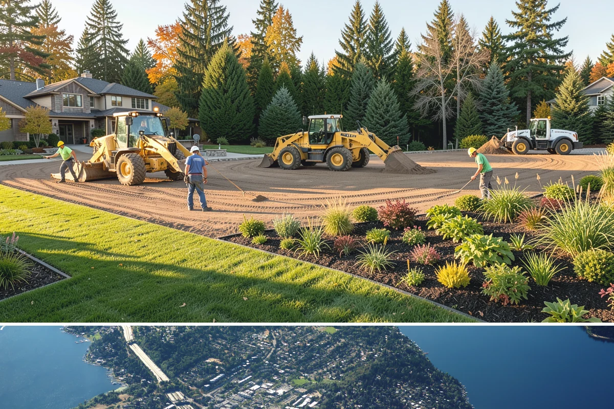 Interlocking Paver Installation in Mercer Island, King County, WA - Best installed spring through fall so the base compacts dry, giving a stable, interlocked surface before winter saturation.