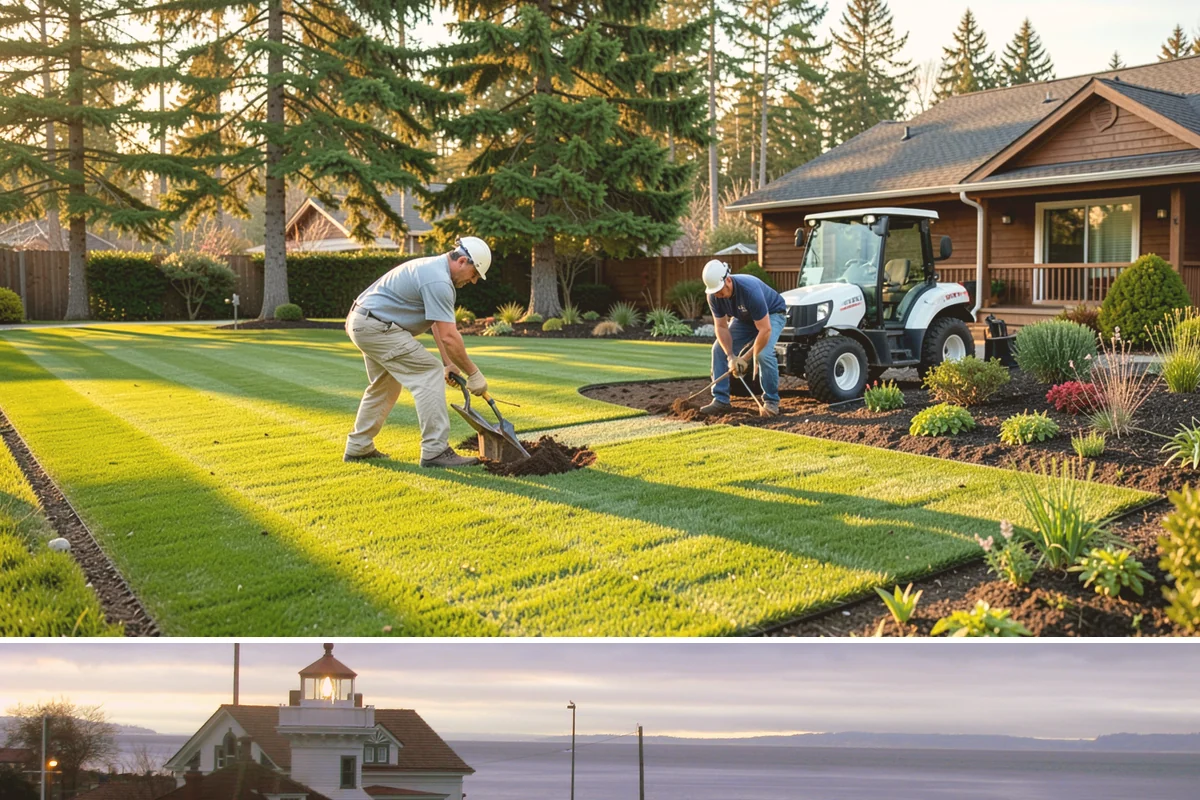 Interlocking Paver Installation in Mukilteo, Snohomish County, WA - Best installed spring through fall so the base compacts dry, giving a stable, interlocked surface before winter saturation.