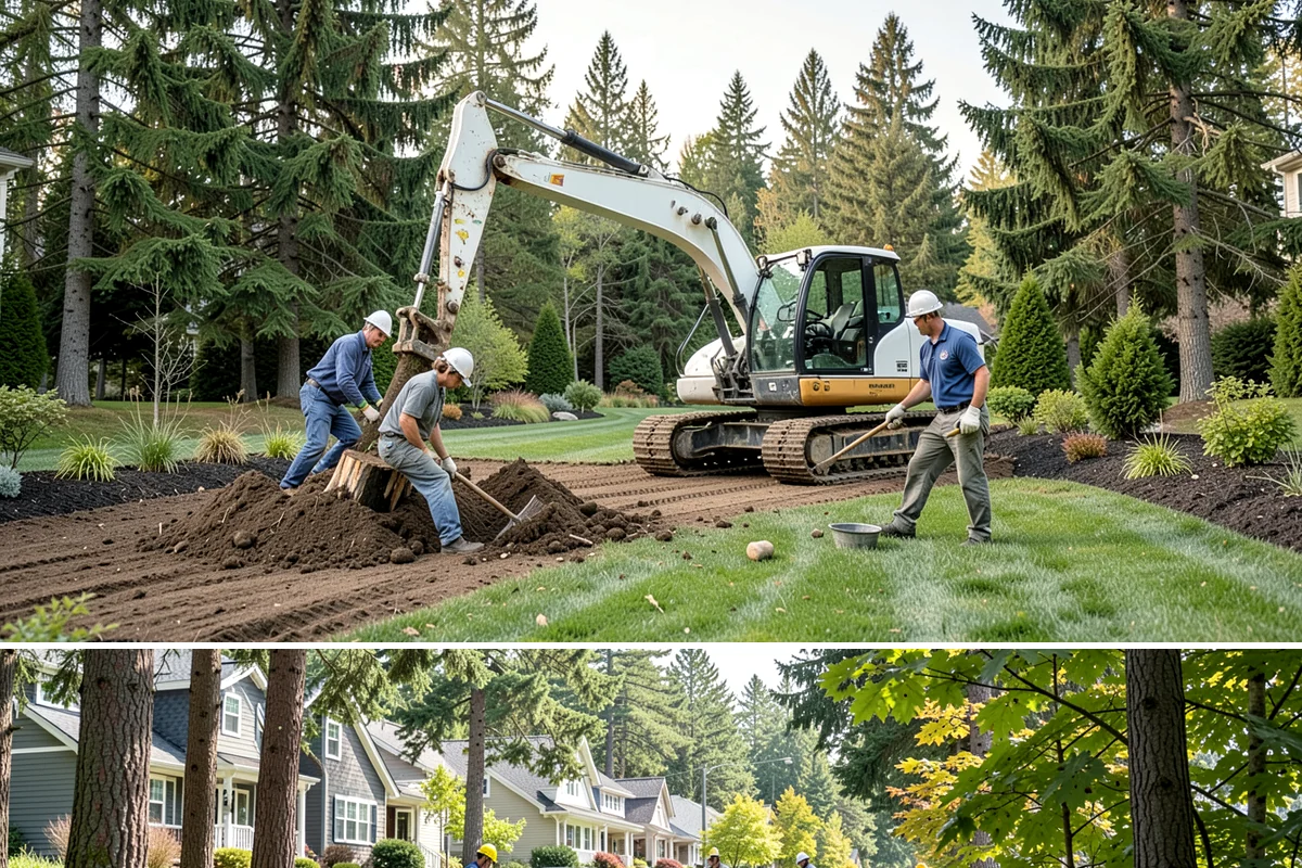 Interlocking Paver Installation in Normandy Park, King County, WA - Best installed spring through fall so the base compacts dry, giving a stable, interlocked surface before winter saturation.