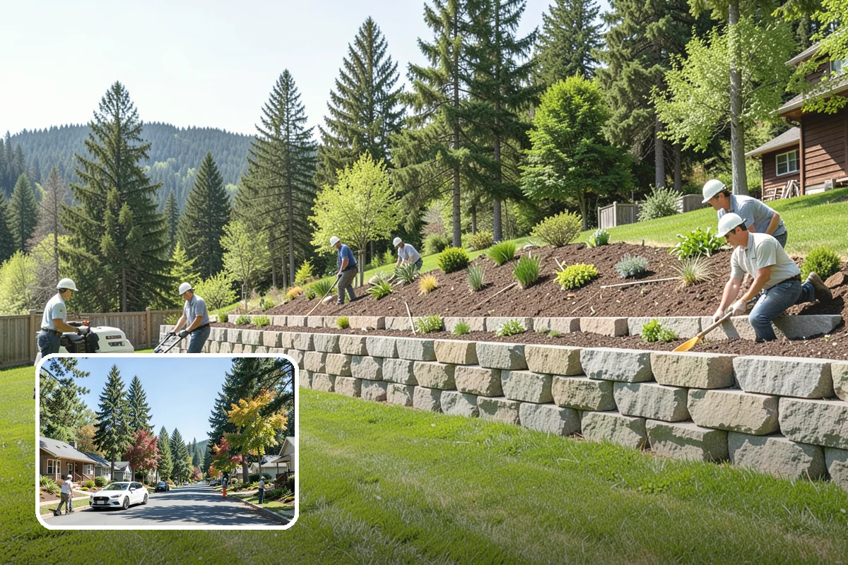 Interlocking Paver Installation in Orting, Pierce County, WA - Interlocking shapes distribute heavy loads evenly