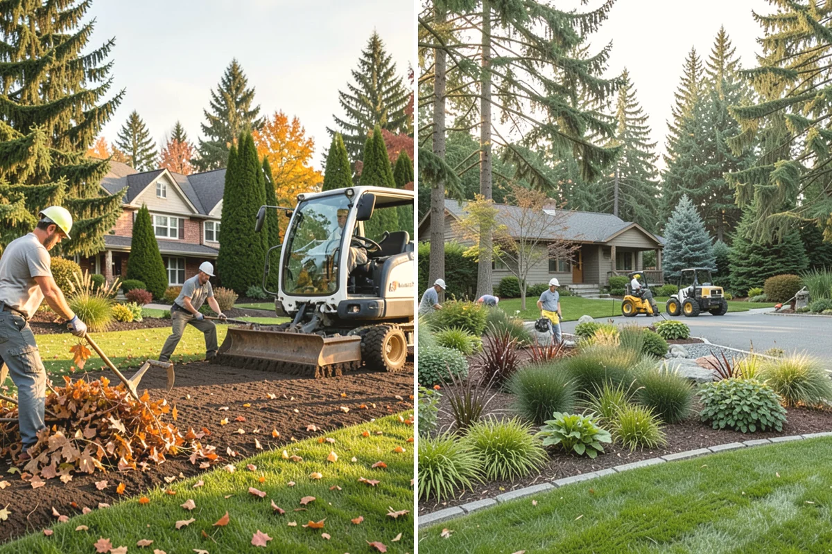 Interlocking Paver Installation in Ruston, Pierce County, WA - Excavate and grade for load and drainage