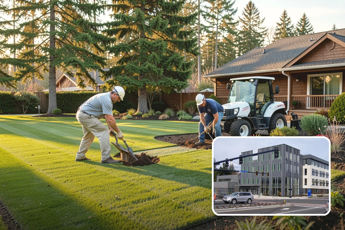 Interlocking Paver Installation in Shoreline, King County, WA - Interlocking shapes distribute heavy loads evenly