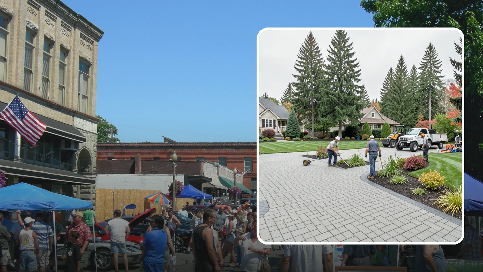 Interlocking Paver Installation in Snohomish, Snohomish County, WA - Shaped interlocking concrete pavers that lock together for flex-resistant driveways and patios built to handle Northwest...