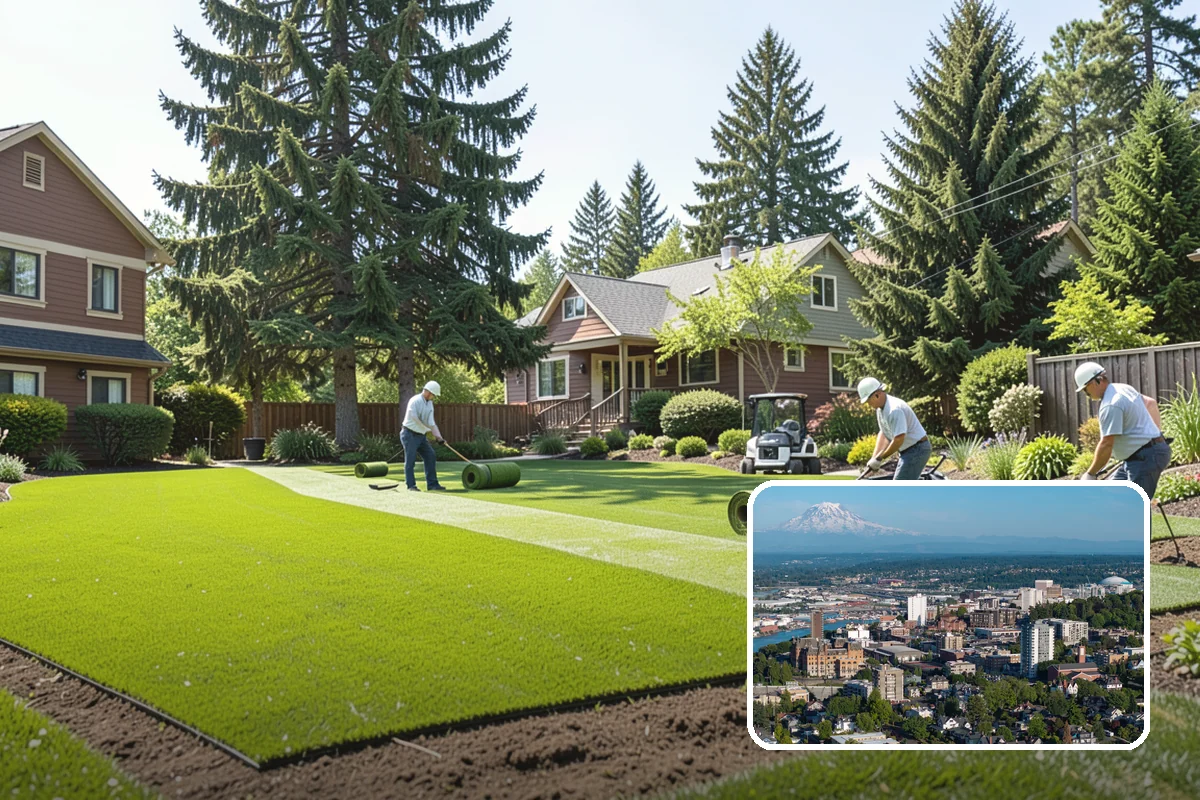 Interlocking Paver Installation in Tacoma, Pierce County, WA - Interlocking shapes distribute heavy loads evenly