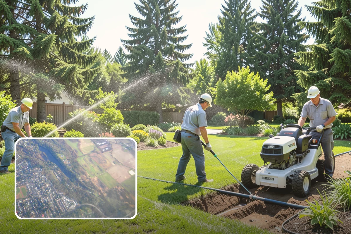 Irrigation Installation in Algona, King County, WA - Even coverage tailored to sun and shade micro-zones