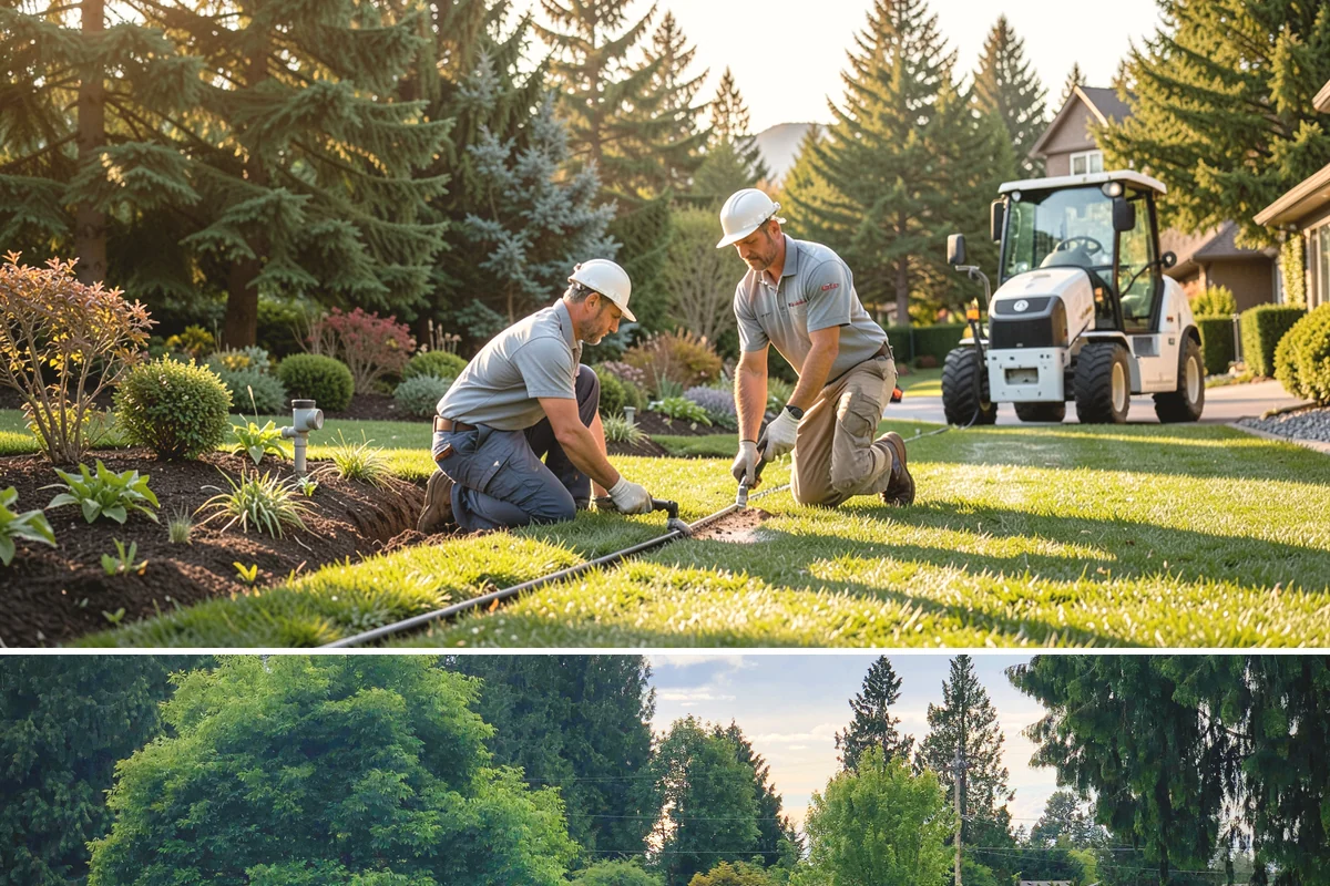 Irrigation Installation in Bonney Lake, Pierce County, WA - Best installed in spring or early fall so the system is dialed in before our dry-summer demand peaks.