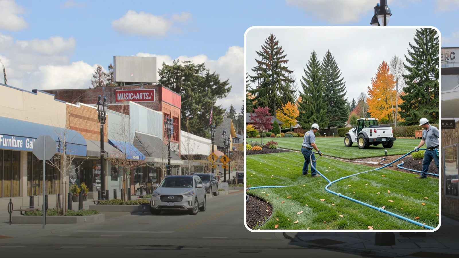 Irrigation Installation in Bothell, King County, WA - We design and install efficient underground sprinkler and drip systems built for Western Washington lawns, gardens, and mixed...