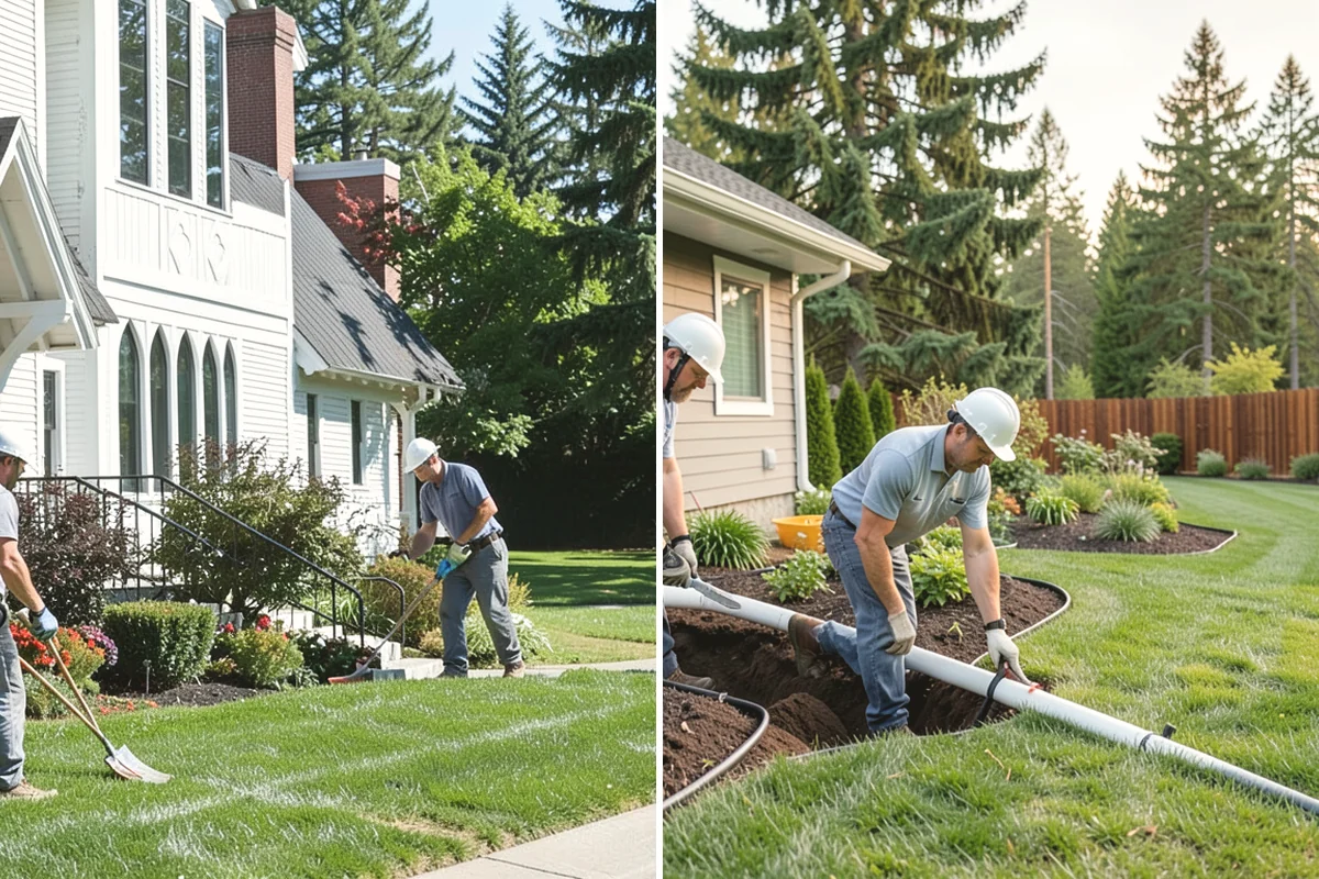 Irrigation Installation in Burlington, Skagit County, WA - On-site assessment of soil, pressure, and plant zones