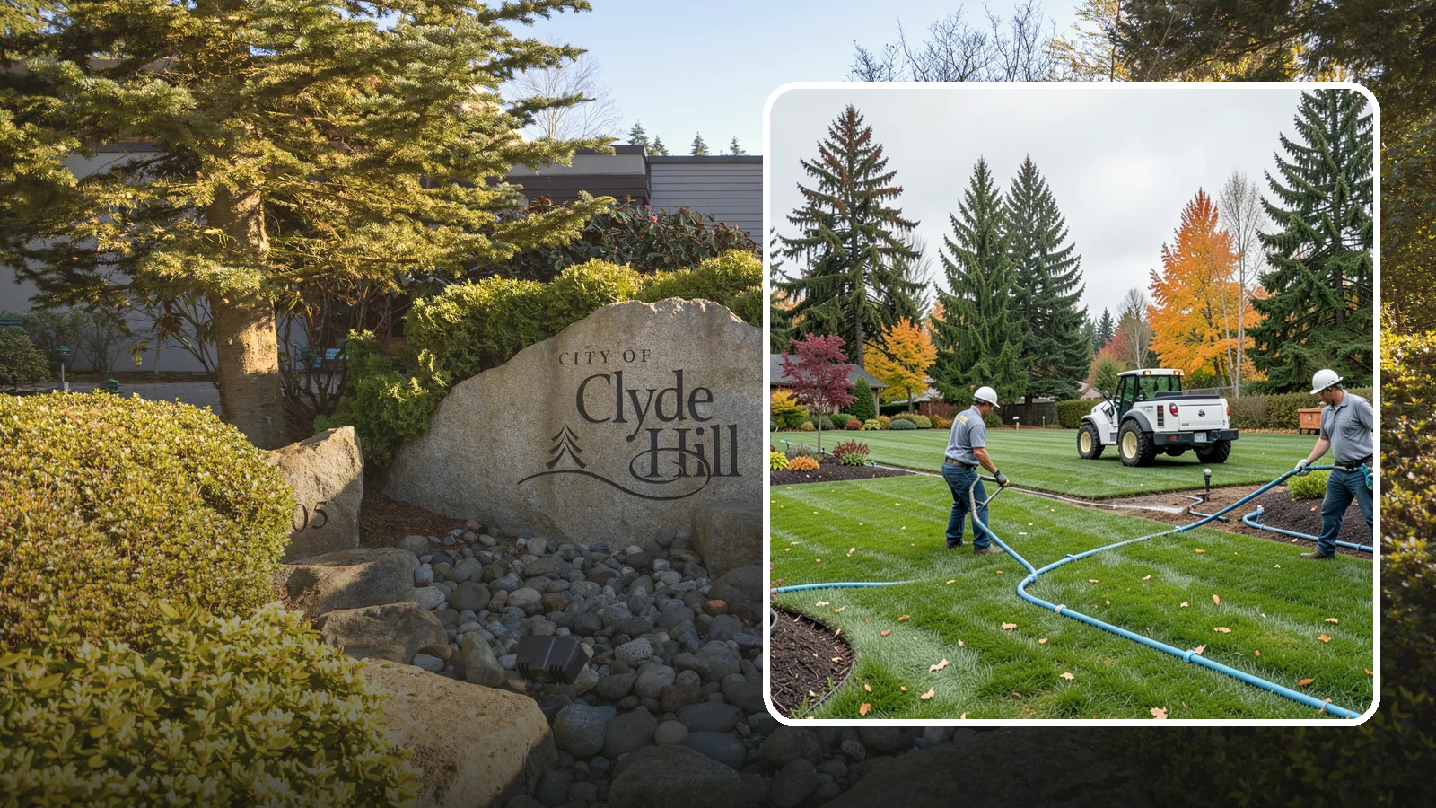 Irrigation Installation in Clyde Hill, King County, WA - We design and install efficient underground sprinkler and drip systems built for Western Washington lawns, gardens, and mixed...