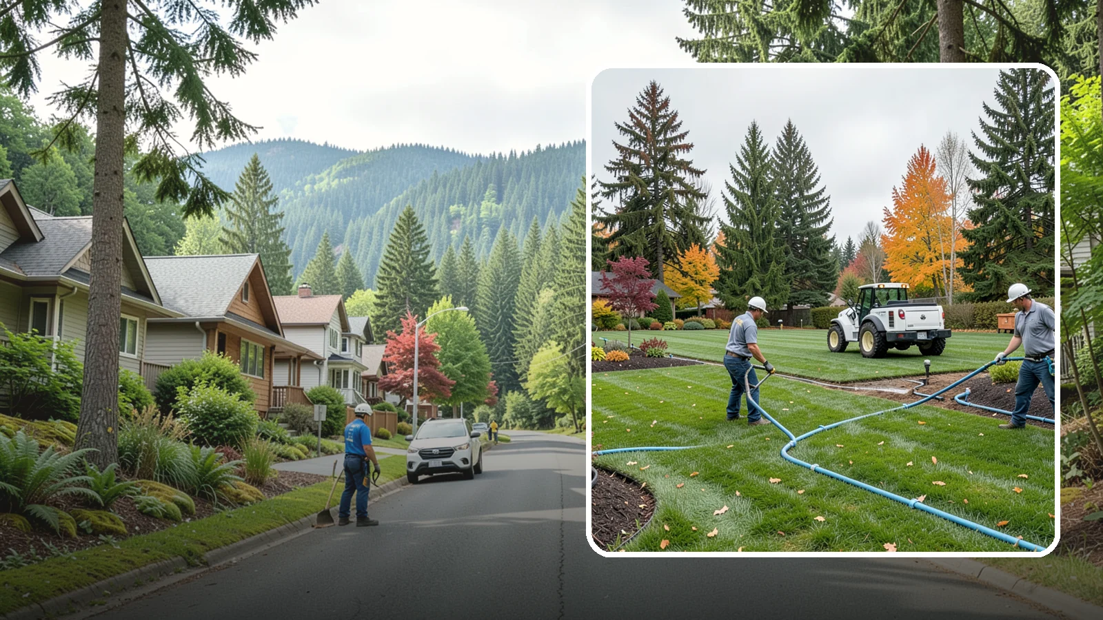 Irrigation Installation in Darrington, Snohomish County, WA - We design and install efficient underground sprinkler and drip systems built for Western Washington lawns, gardens, and mixed...