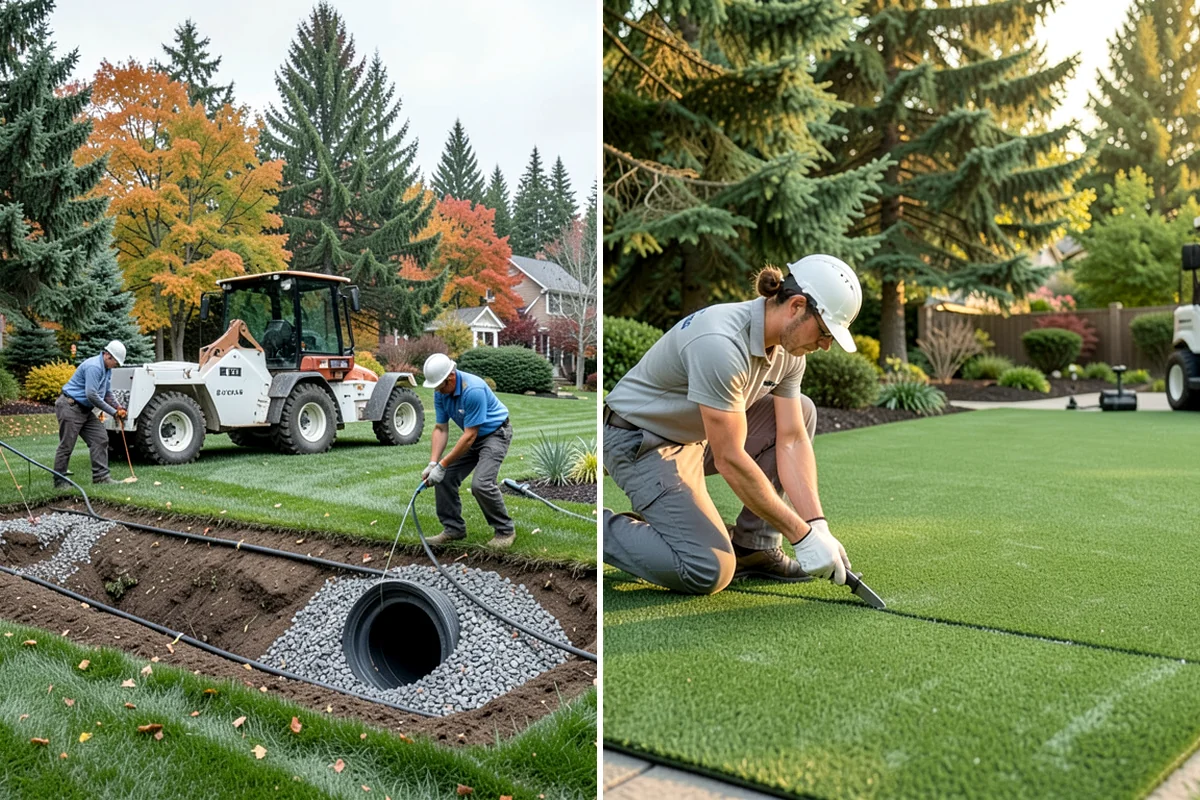 Irrigation Installation in DuPont, Pierce County, WA - On-site assessment of soil, pressure, and plant zones