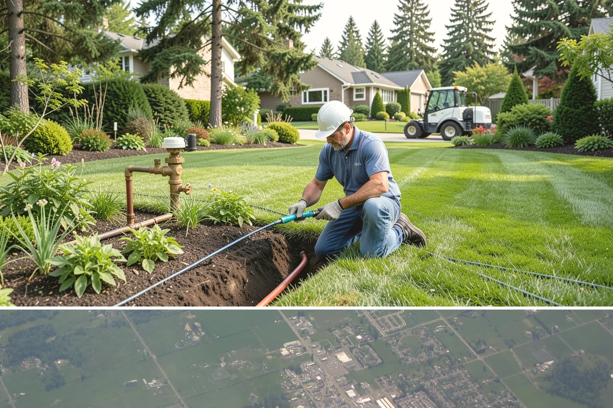 Irrigation Installation in Enumclaw, King County, WA - Best installed in spring or early fall so the system is dialed in before our dry-summer demand peaks.