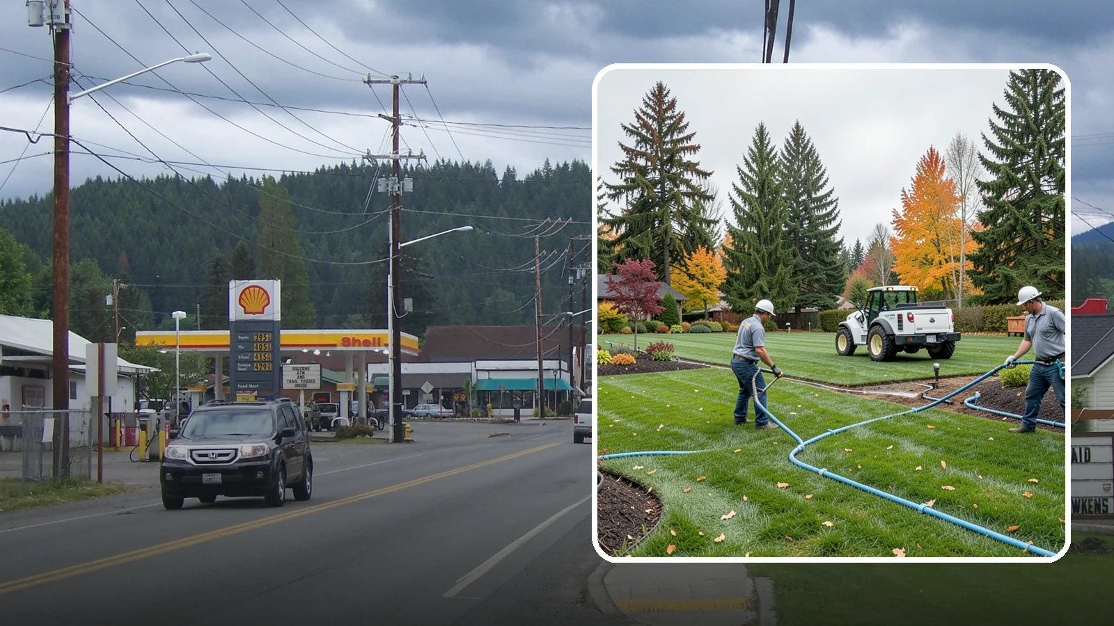 Irrigation Installation in Granite Falls, Snohomish County, WA - We design and install efficient underground sprinkler and drip systems built for Western Washington lawns, gardens, and mixed...