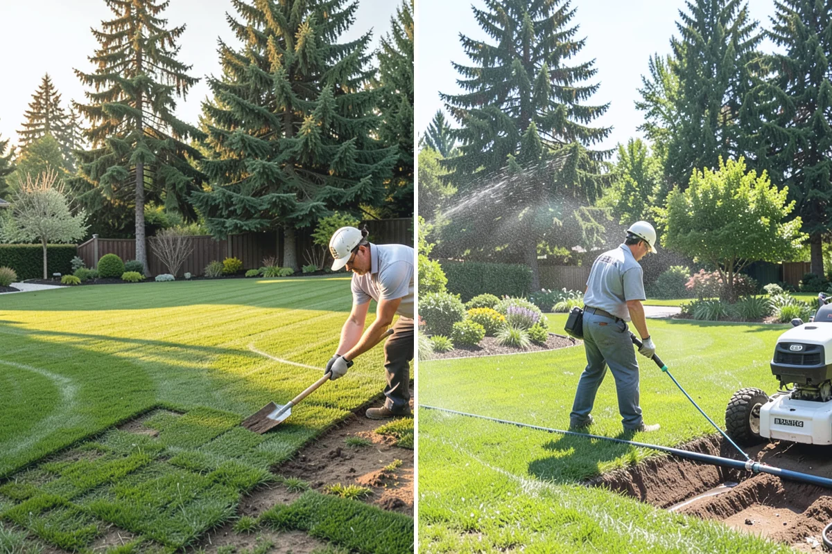 Irrigation Installation in Hamilton, Skagit County, WA - On-site assessment of soil, pressure, and plant zones