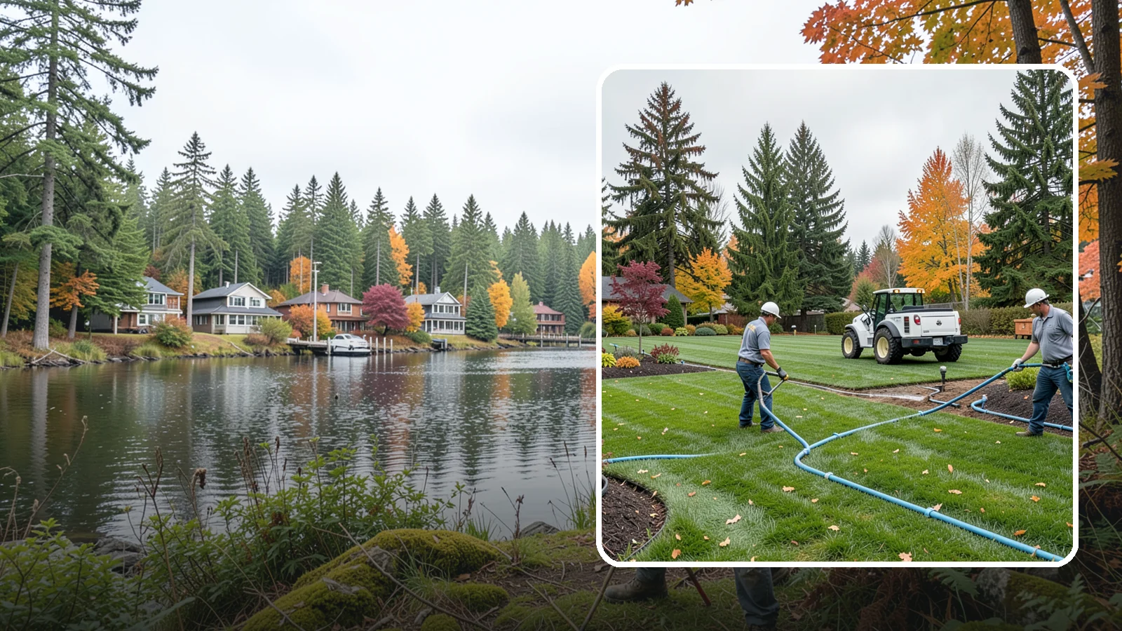 Irrigation Installation in La Conner, Skagit County, WA - We design and install efficient underground sprinkler and drip systems built for Western Washington lawns, gardens, and mixed...