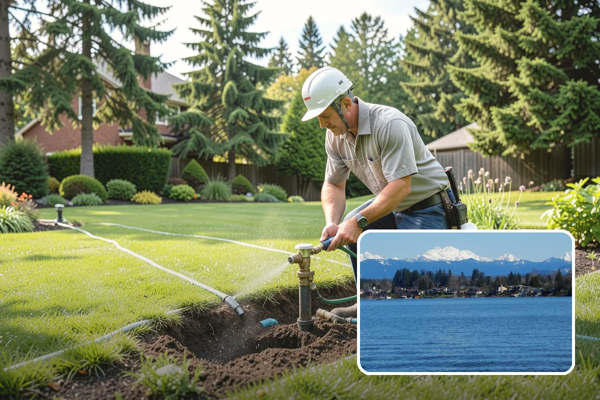 Irrigation Installation in Lake Stevens, Snohomish County, WA - Even coverage tailored to sun and shade micro-zones