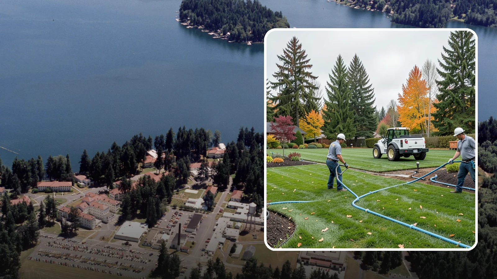 Irrigation Installation in Lakewood, Pierce County, WA - We design and install efficient underground sprinkler and drip systems built for Western Washington lawns, gardens, and mixed...