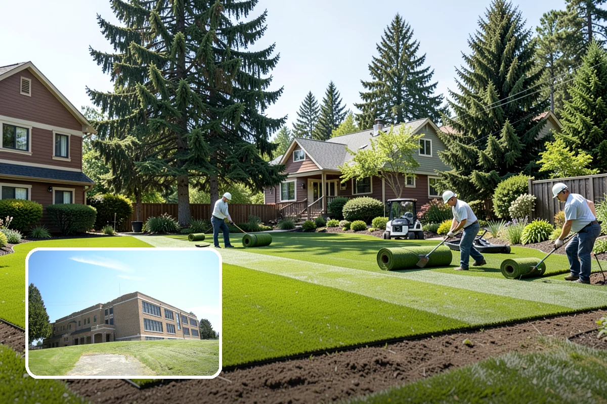 Irrigation Installation in Maple Valley, King County, WA - Even coverage tailored to sun and shade micro-zones