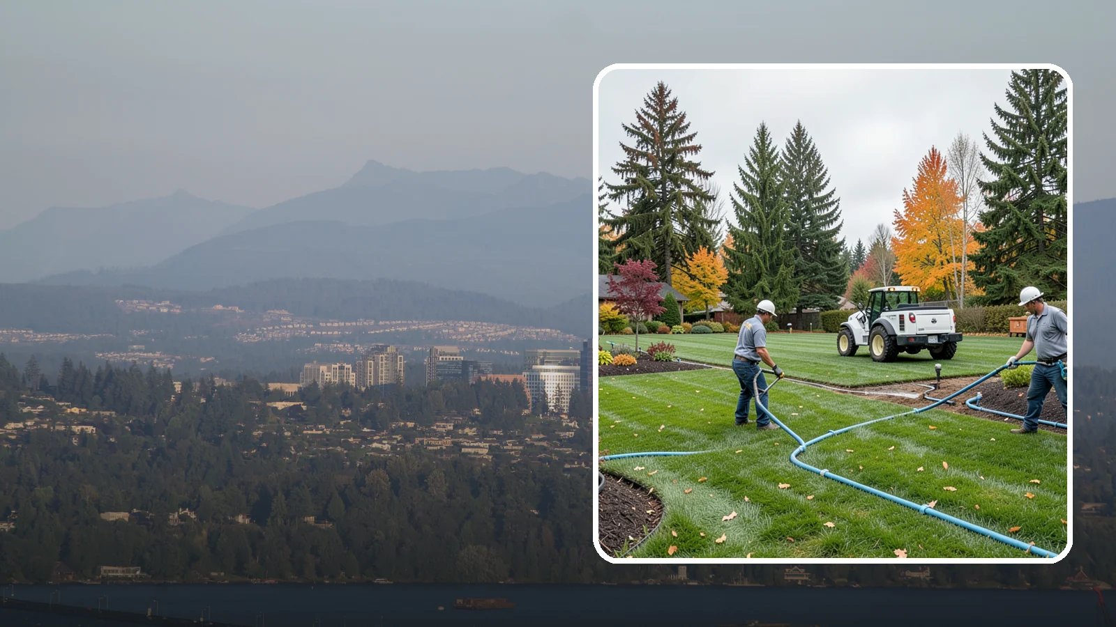 Irrigation Installation in Medina, King County, WA - We design and install efficient underground sprinkler and drip systems built for Western Washington lawns, gardens, and mixed...