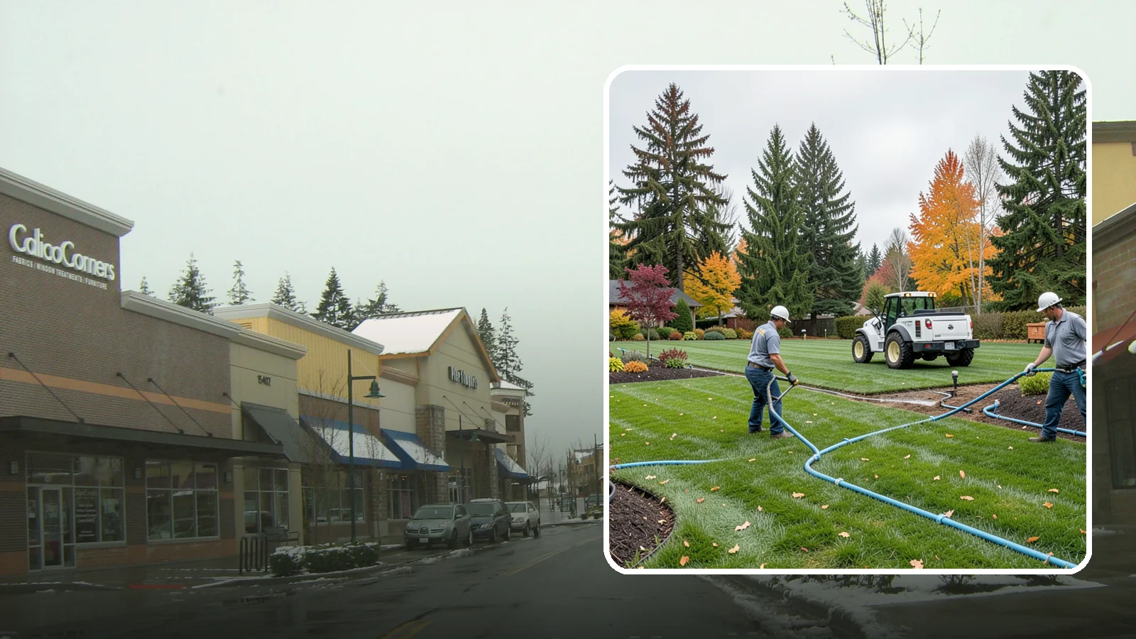 Irrigation Installation in Mill Creek, Snohomish County, WA - We design and install efficient underground sprinkler and drip systems built for Western Washington lawns, gardens, and mixed...