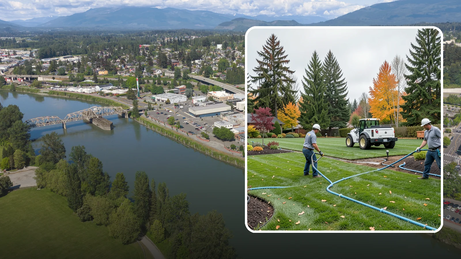 Irrigation Installation in Mount Vernon, Skagit County, WA - We design and install efficient underground sprinkler and drip systems built for Western Washington lawns, gardens, and mixed...