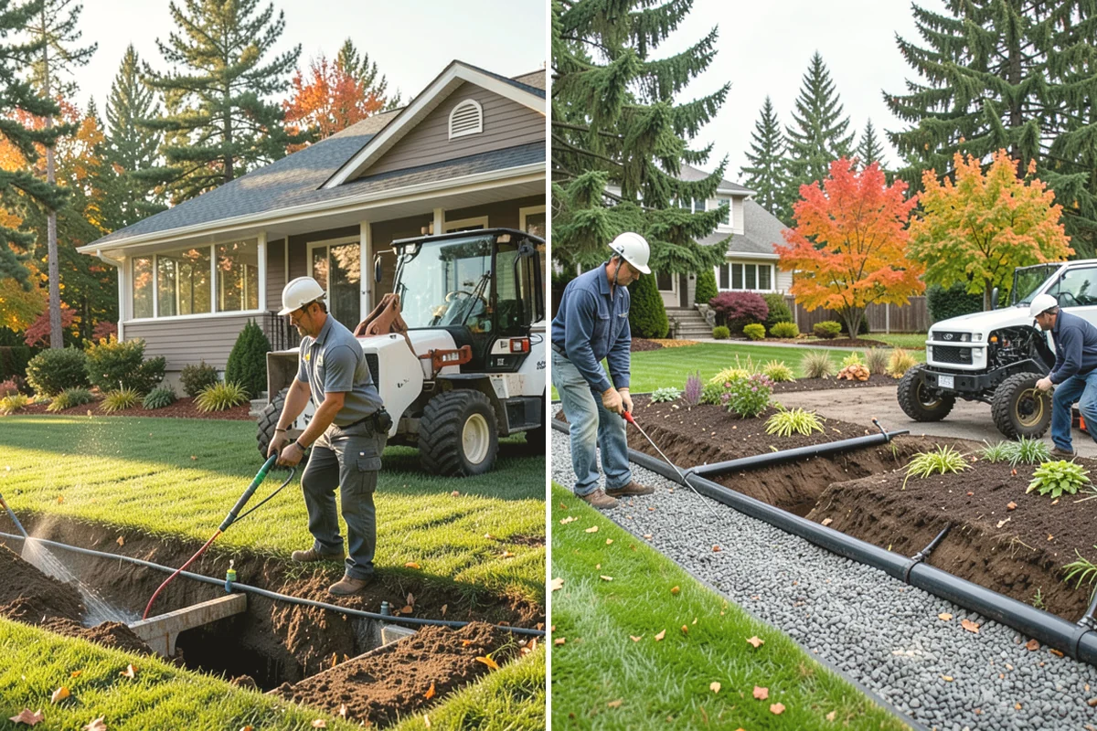 Irrigation Installation in North Bend, King County, WA - On-site assessment of soil, pressure, and plant zones