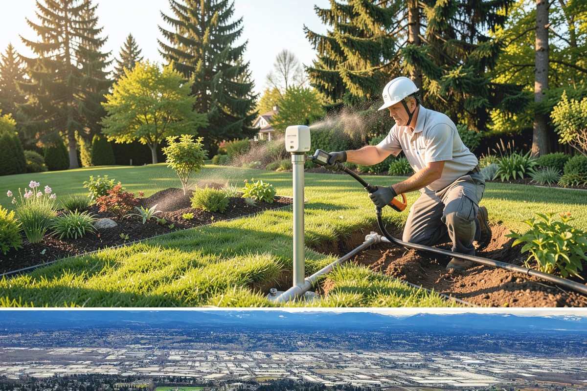 Irrigation Installation in SeaTac, King County, WA - Best installed in spring or early fall so the system is dialed in before our dry-summer demand peaks.
