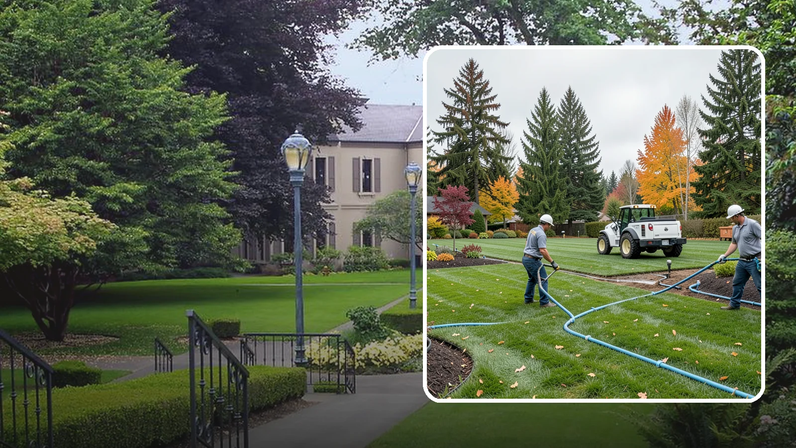 Irrigation Installation in Woodinville, King County, WA - We design and install efficient underground sprinkler and drip systems built for Western Washington lawns, gardens, and mixed...