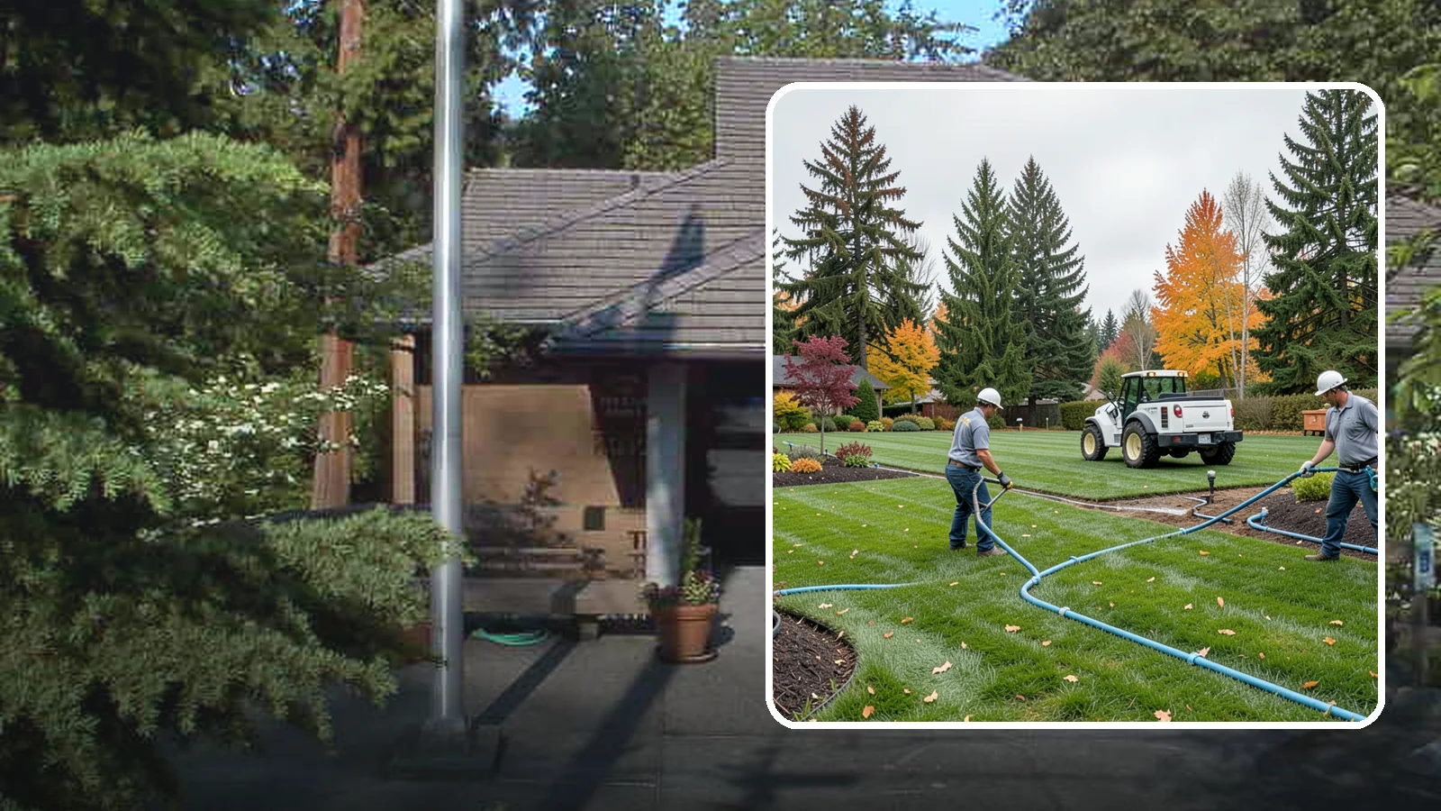 Irrigation Installation in Yarrow Point, King County, WA - We design and install efficient underground sprinkler and drip systems built for Western Washington lawns, gardens, and mixed...