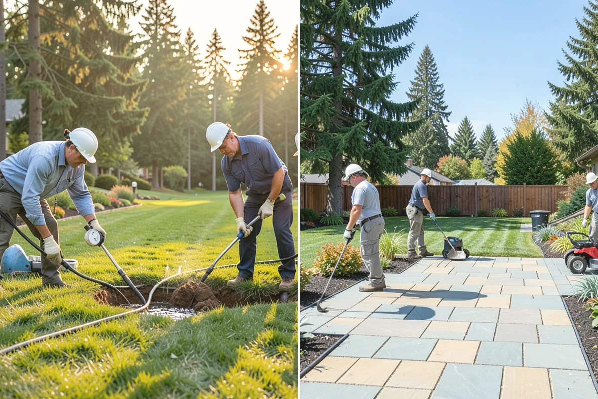 Irrigation Installation in Yarrow Point, King County, WA - On-site assessment of soil, pressure, and plant zones