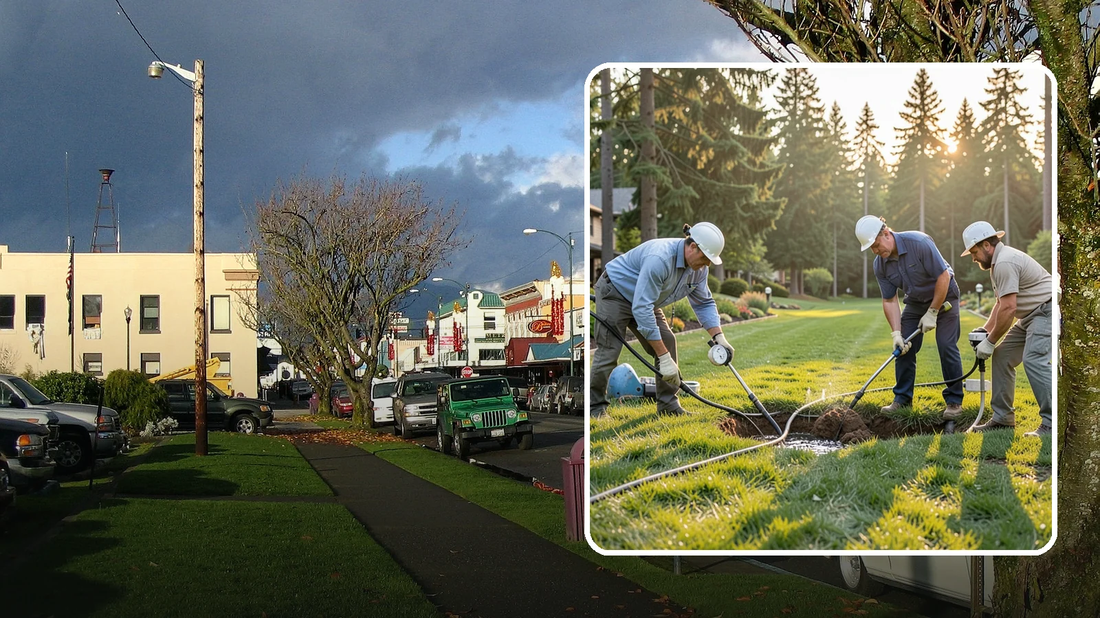Irrigation Leak Detection in Arlington, Snohomish County, WA - We locate hidden irrigation leaks causing soggy spots, high water bills, or pressure loss without needlessly digging up your yard.