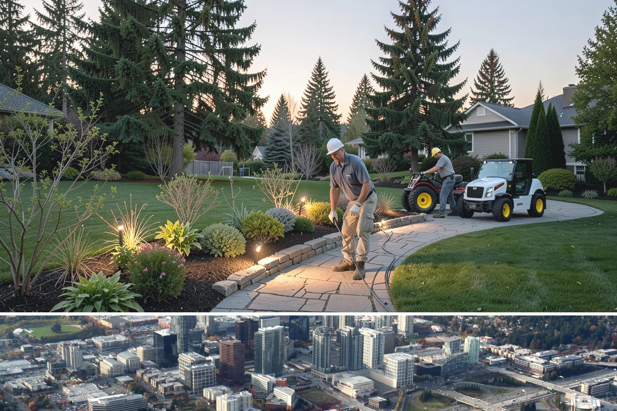Irrigation Leak Detection in Bellevue, King County, WA - Ideal in spring when leaks surface after winter freeze, or any time a summer water bill spikes unexpectedly.