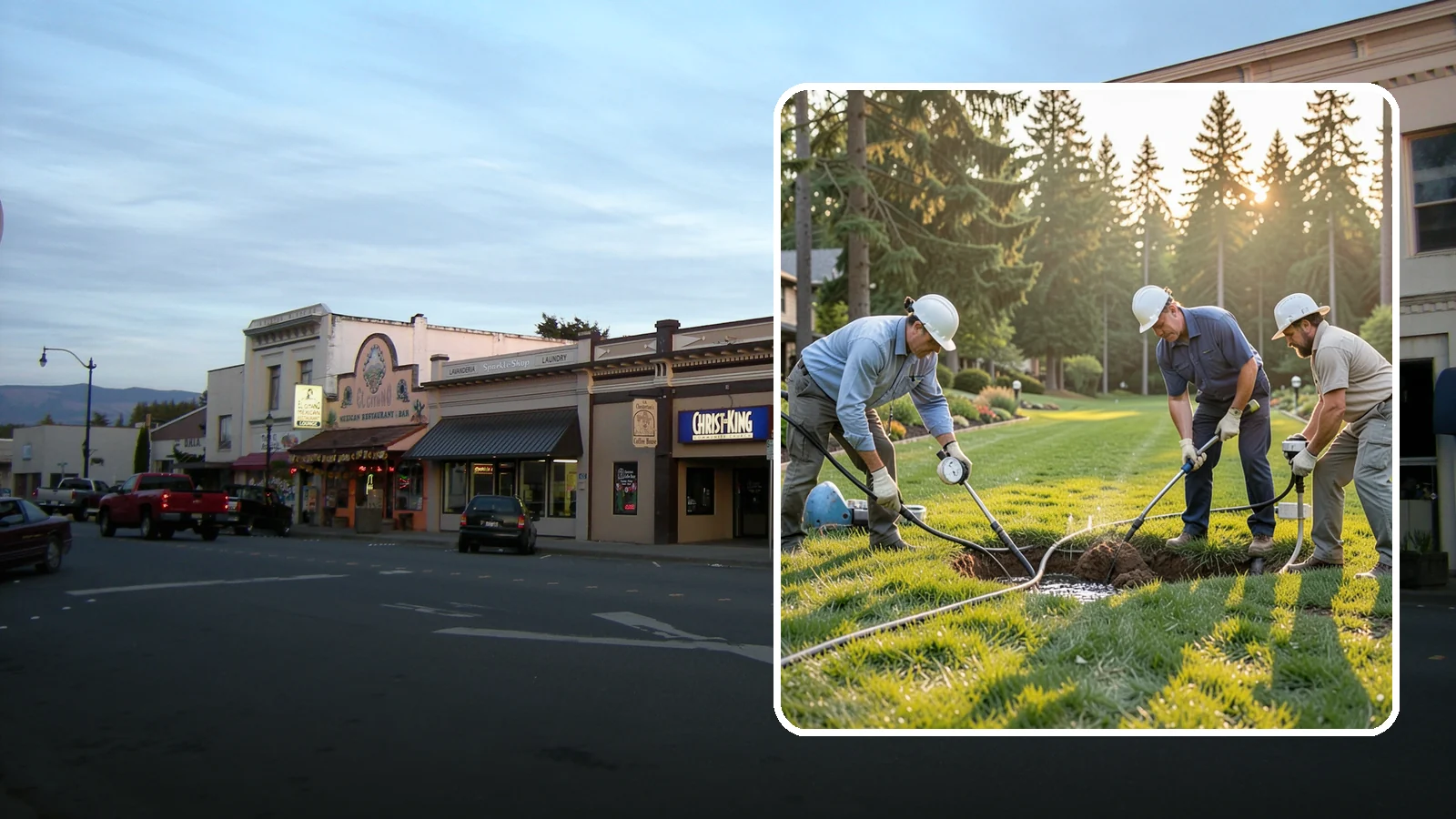 Irrigation Leak Detection in Burlington, Skagit County, WA - We locate hidden irrigation leaks causing soggy spots, high water bills, or pressure loss without needlessly digging up your yard.